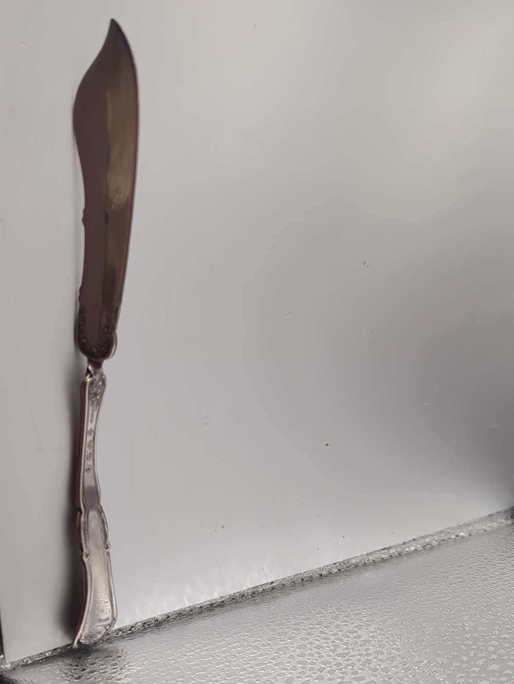 VTG William Rogers  AA ARBUSTUS TWISTED HANDLE MASTER Spreader